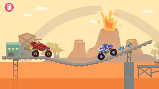 Monstertruck Racespel Kids screenshot 4