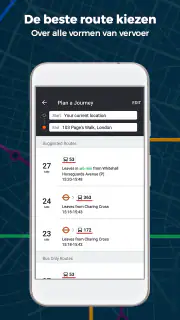 Moovit: info over trein & bus screenshot 3