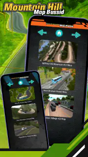 Mountain Hill Map Bussid screenshot 2