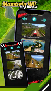 Mountain Hill Map Bussid screenshot 3