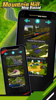 Mountain Hill Map Bussid screenshot 4