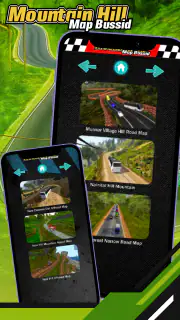 Mountain Hill Map Bussid screenshot 5