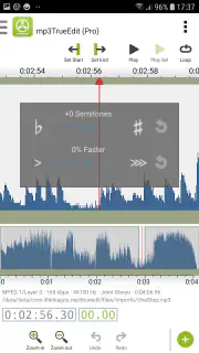 mp3TrueEdit touch Audio Editor screenshot 3