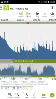 mp3TrueEdit touch Audio Editor screenshot 5