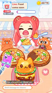 Mukbang ASMR: Idol Livestream screenshot 6
