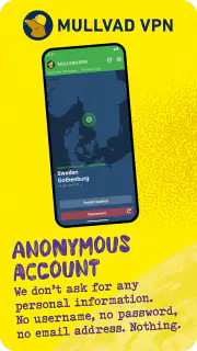 Mullvad VPN screenshot 1