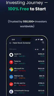 Musaffa: Halal Investing App screenshot 1