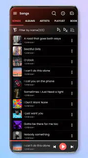 Muziekspeler screenshot 2