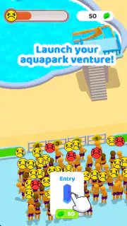 My Aquapark: Idle Water Empire screenshot 1