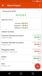 My Wallet: Expense Tracker screenshot 1