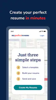 MyPerfectResume Builder screenshot 1