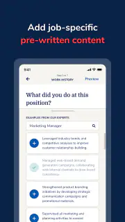 MyPerfectResume Builder screenshot 5