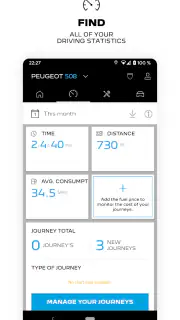 MYPEUGEOT APP screenshot 2