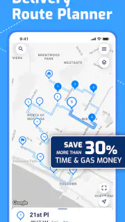 MyWay Routeplanner screenshot 1