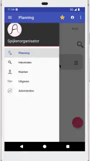 Nagel organisator screenshot 4