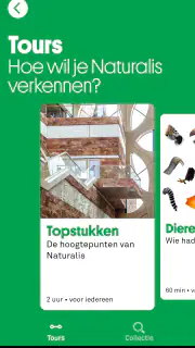Naturalis museumapp screenshot 1