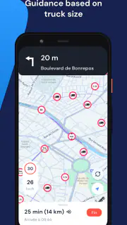 NavXL – GPS Vrachtwagen screenshot 4