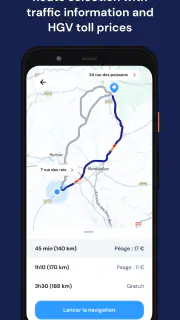 NavXL – GPS Vrachtwagen screenshot 6