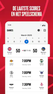 NBA: Live wedstrijden & scores screenshot 2