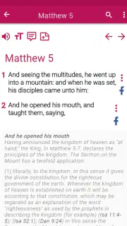 NewKing James Version Bible screenshot 8