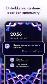 Niagara Launcher ‧ Startscherm screenshot 5