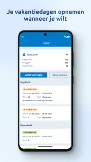 Nmbrs Medewerker app screenshot 3