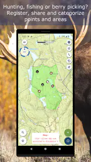 Norgeskart Outdoors screenshot 3