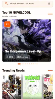 Novel Cool: Manga & Comics screenshot 1