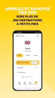 Numéros virtuels & Appels Sms screenshot 2