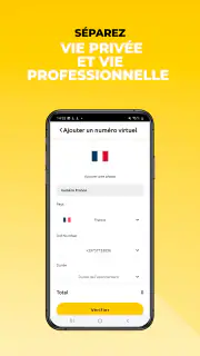 Numéros virtuels & Appels Sms screenshot 3