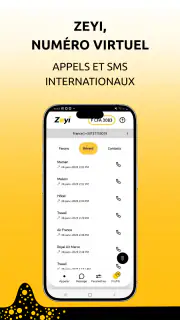 Numéros virtuels & Appels Sms screenshot 8