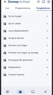 Omroep Archipel screenshot 4