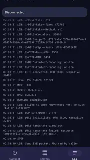 OpenConnect screenshot 5
