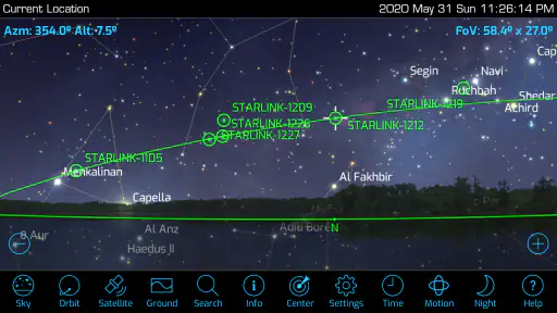 Orbitrack screenshot 2