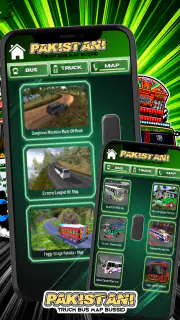 Pakistani Truck Bus Map Bussid screenshot 5