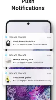 Pakketten Tracker－pkge Mobiel screenshot 4