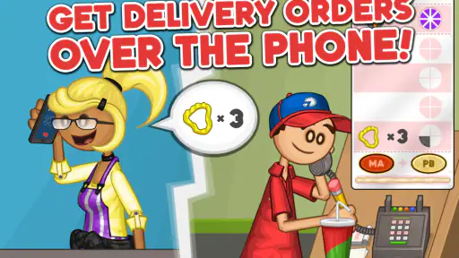 Papa's Pizzeria HD screenshot 4