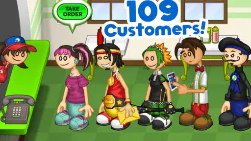 Papa's Pizzeria HD screenshot 8