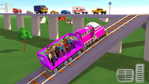 Passenger Express Train Game screenshot 1