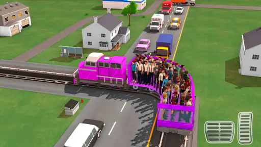 Passenger Express Train Game screenshot 2