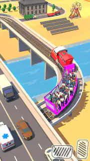 Passenger Express Train Game screenshot 6