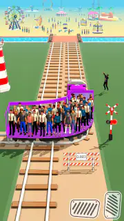 Passenger Express Train Game screenshot 7