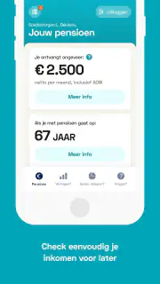 Pensioenchecker screenshot 1