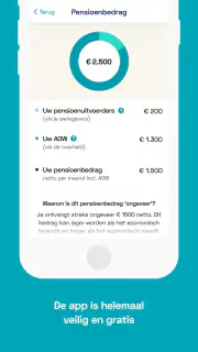 Pensioenchecker screenshot 5