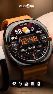 PER017 Digital Watch Face screenshot 7