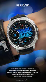 PER12 Digital Watch Face screenshot 5