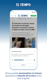 Periódico EL TIEMPO - Noticias screenshot 1