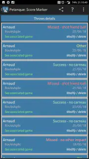 Petanque: Score Marker screenshot 6