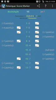 Petanque: Score Marker screenshot 7