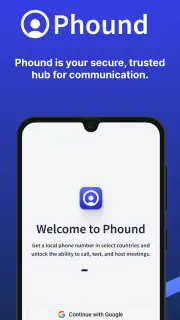 Phound: Calls, Chat & Meetings screenshot 1
